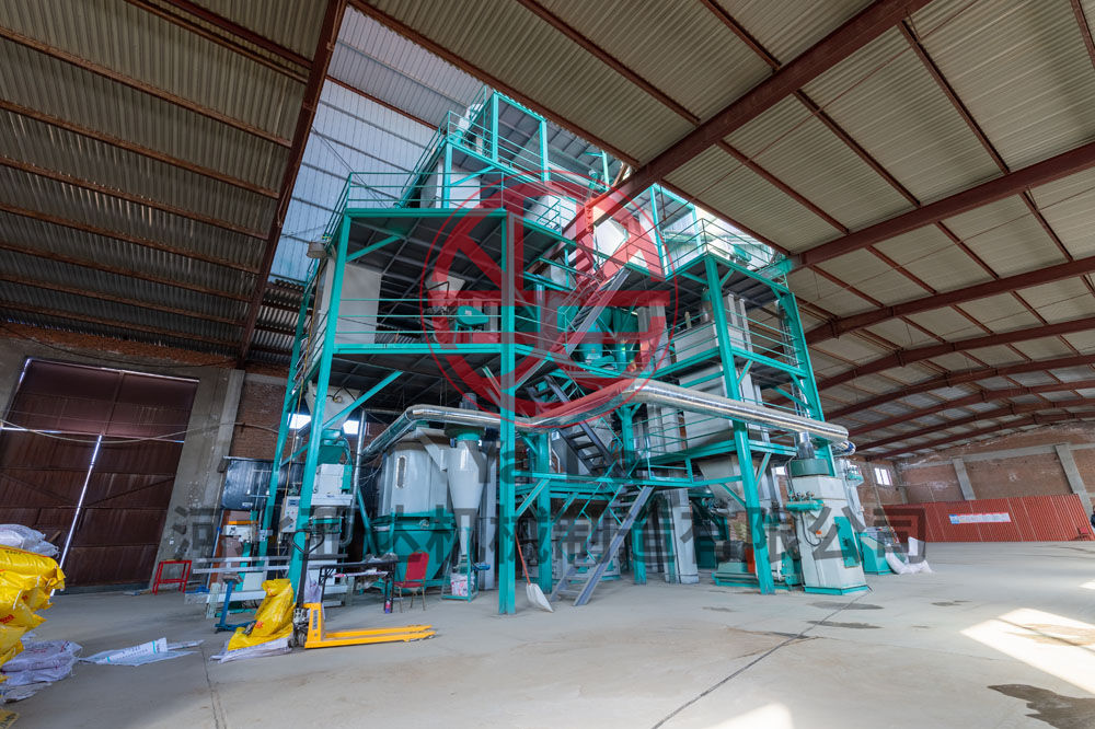 自動(dòng)配料加工機(jī)組